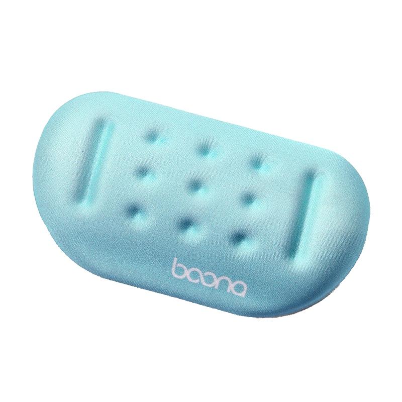 V562-1091530950DBT-202508272341-00 Silicone Memory Wrist Pad With Massage Hole Blue - Image 1