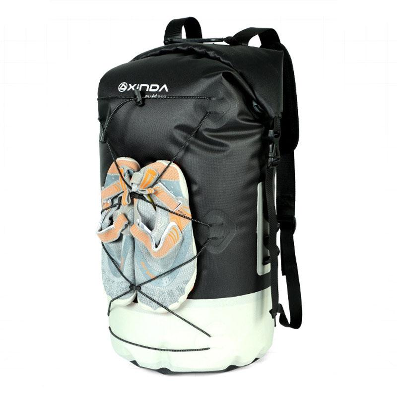 V562-1132805060DBT-202508290035-00 Waterproof Outdoor Stream Tracing Backpack Black 16L - Black-26L - Image 1