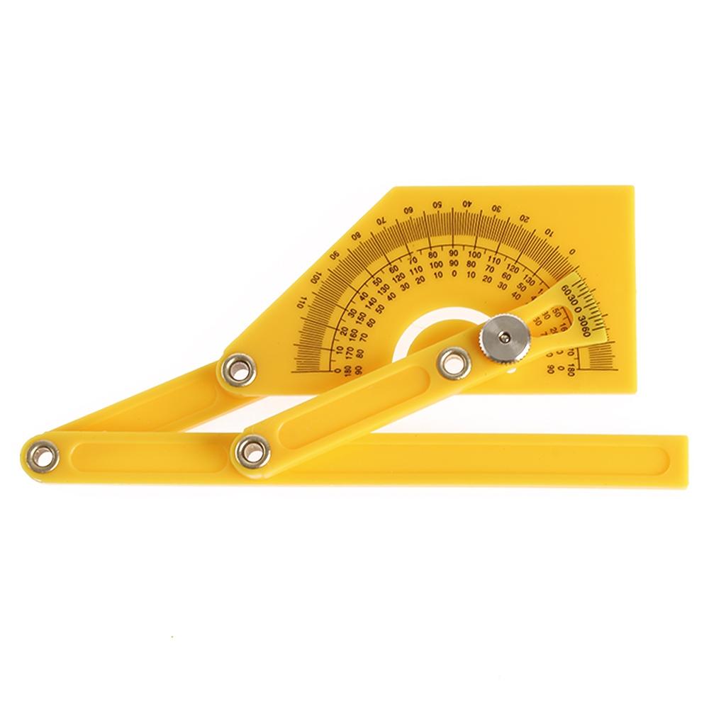 V562-16815210DBT-202508271410-00 Protractor Measuring Arm Ruler - 180 Degree Woodworking Tool - Image 1