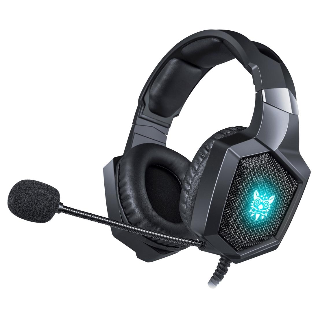 V562-1758G6PI-202508292145-00 Surround Gaming Headset With Mic & Led Onikuma K8 - Black - Image 1