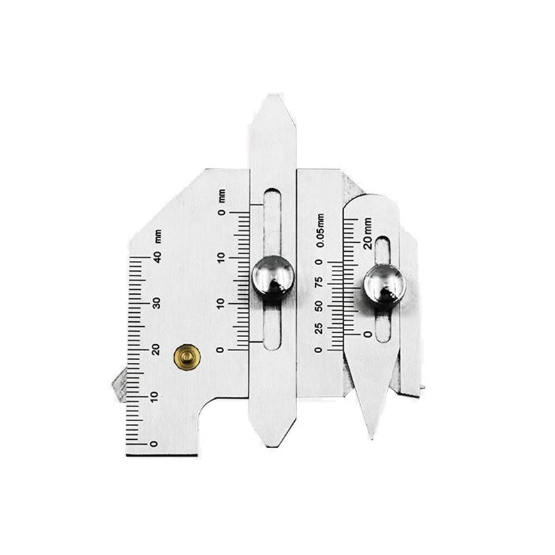 V562-2000SDT-202508271640-00 Stainless Steel Welding Inspection Ruler - Hjc40 - Image 1