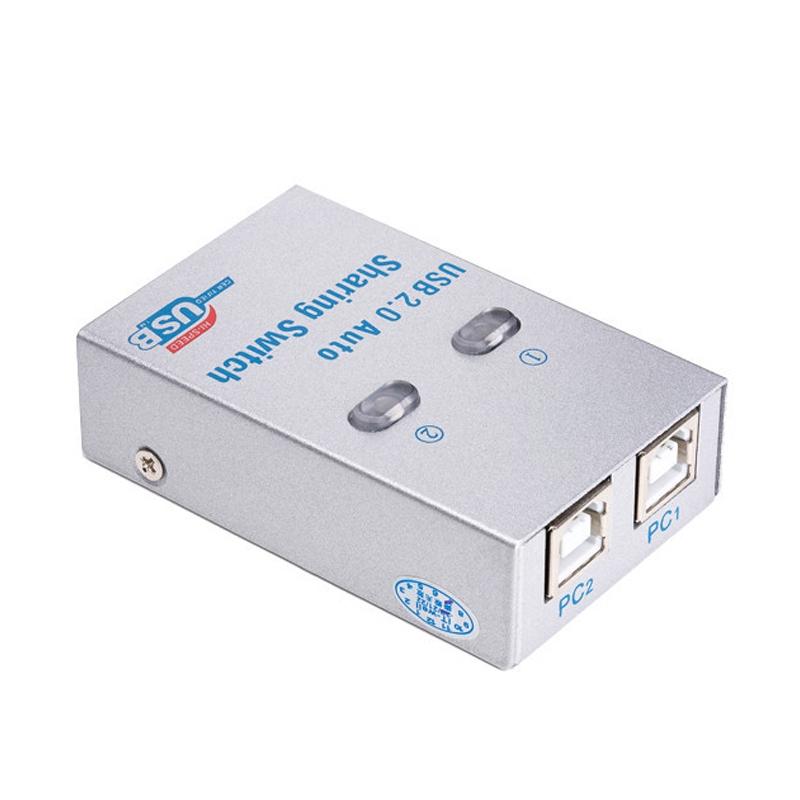 V562-2075862060DBT-202508280621-00 2-In-1 Usb Print Switcher Silver - Image 1
