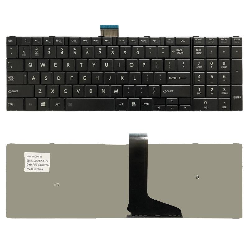 V562-2745PS-202508271554-00 Keyboard for Toshiba Satellite C50 / C55 Series - us Version - Image 1