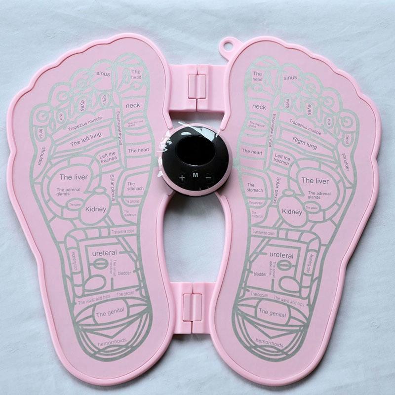 V562-3072864550DBT-202508280221-00 Portable Elderly Foot Massager Pink Rechargeable - Image 1