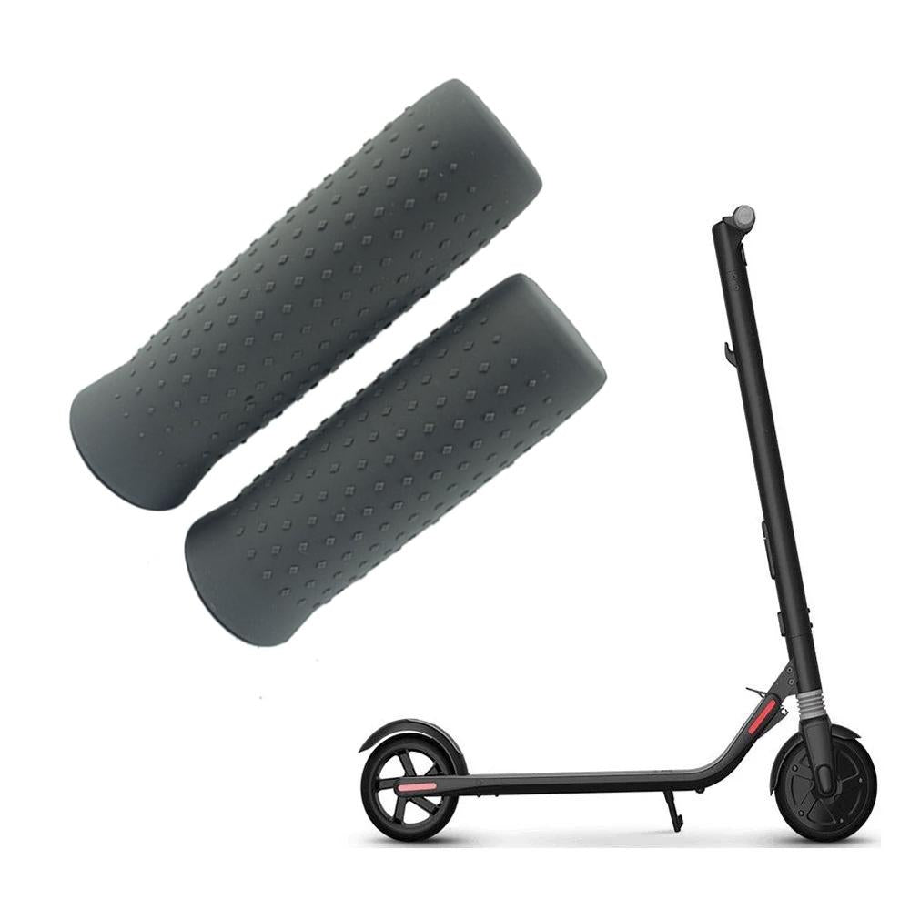 V562-4014042060DBT-202508271746-00 Silicone Handbar Cover for Ninebot G30 Max - Gray 1 Pair - Image 1