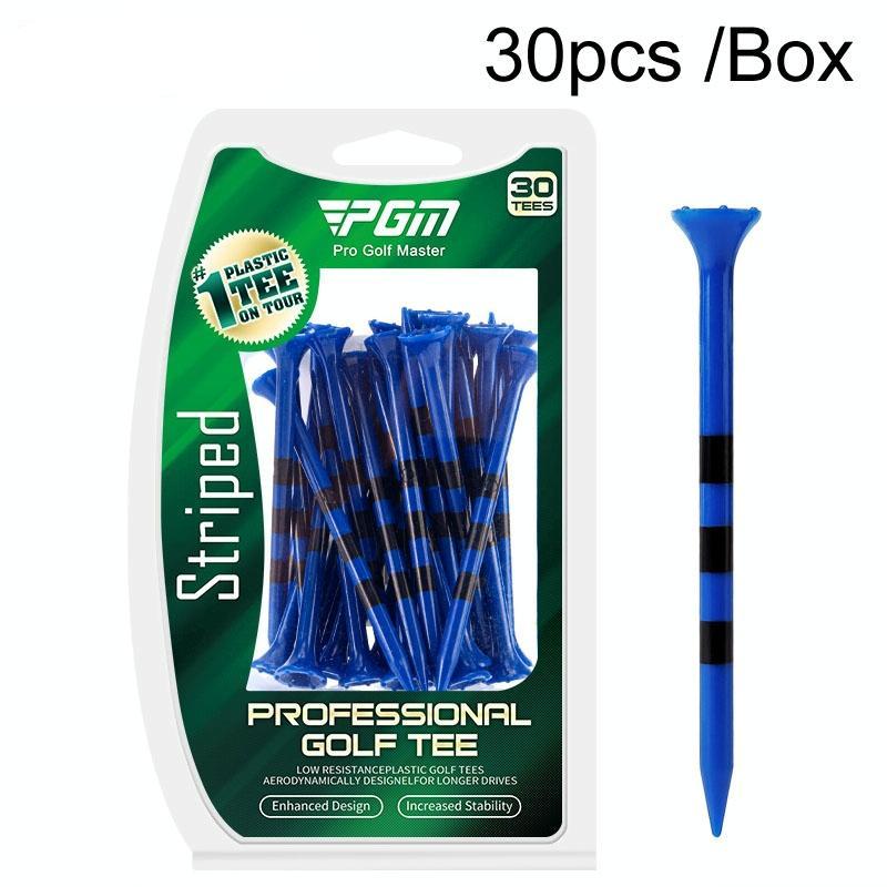 V562-4059454060DBT-202508281131-00 30-pack Golf Ball Tees with Limit Scale Line - Green 83mm - Qt028-Blue - Image 1