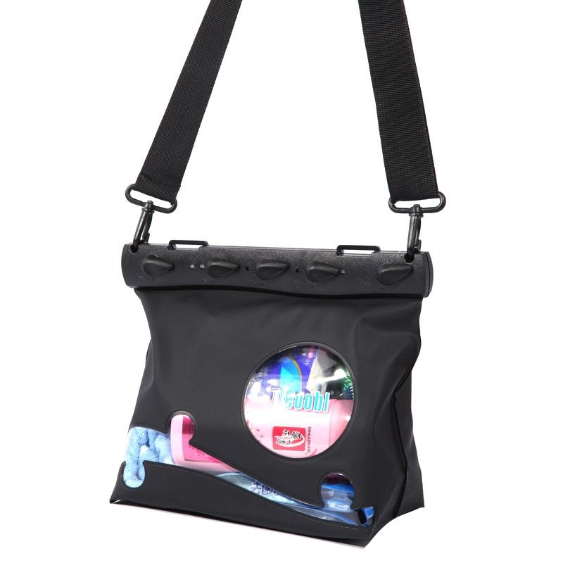 V562-4167862060DBT-202508280041-00 Waterproof One Shoulder Crossbody Diving Bag Large Black - Image 1