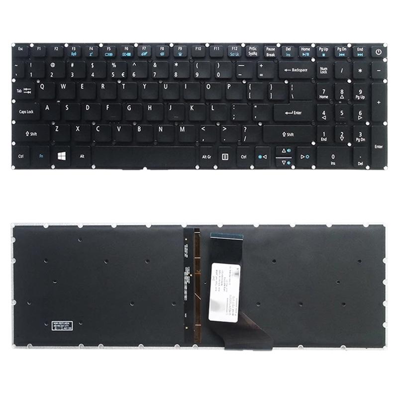 V562-6661SPS-202508271511-00 Backlit us Keyboard for Acer Aspire E5 Series - Image 1