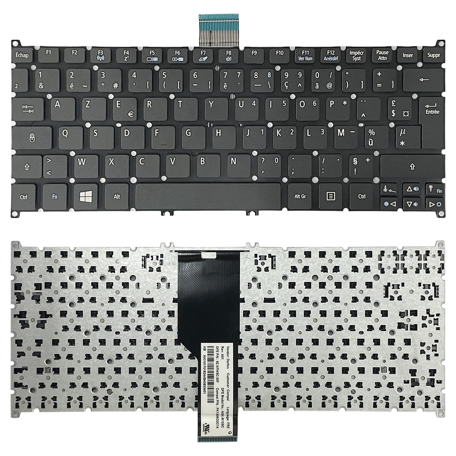 V562-6874SPS-202508271545-00 Acer Aspire one French Keyboard for V5-123 E3-112 S3-391 V3-112 V5-171 - Image 1