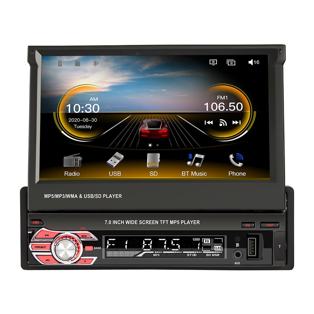 V562-6917100ADE-202508271836-00 7 Inch Hd Car Mp5 Player W / Gps Bluetooth Mirror Link Fm Tf & Usb - Image 1