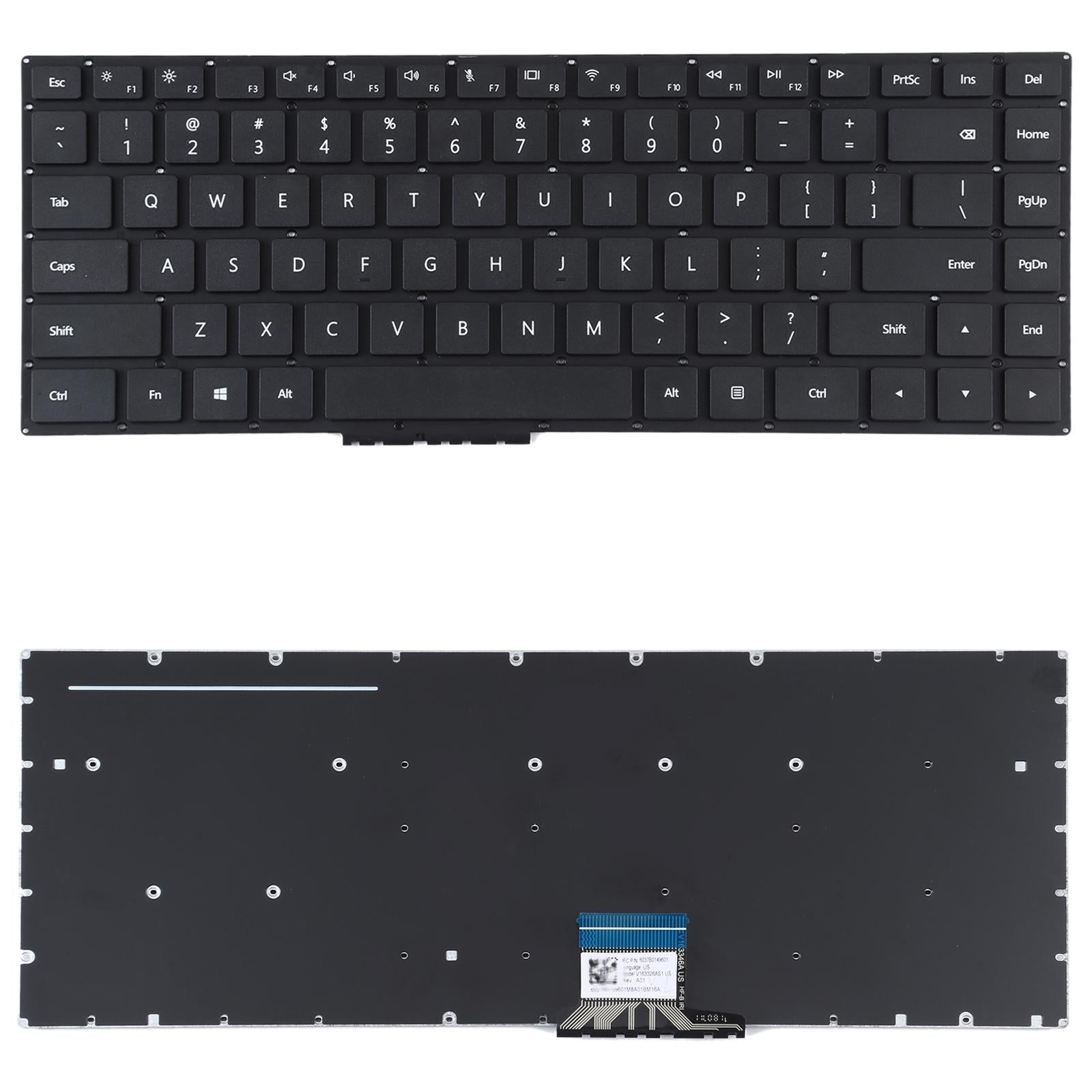 V562-800339300ADE-202508271616-00 2018 Huawei Matebook d us Keyboard - Improved Version - Image 1