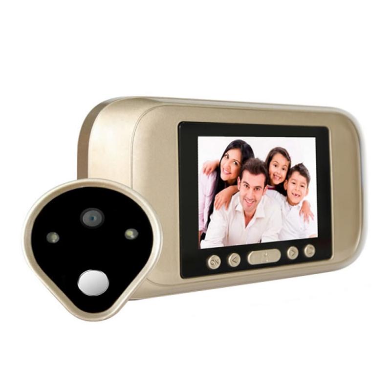 V562-8100DW-202508271046-00 720P Hd Smart Peephole Viewer With 3.2 Led Display And Tf Card Support 32Gb Max - Image 1