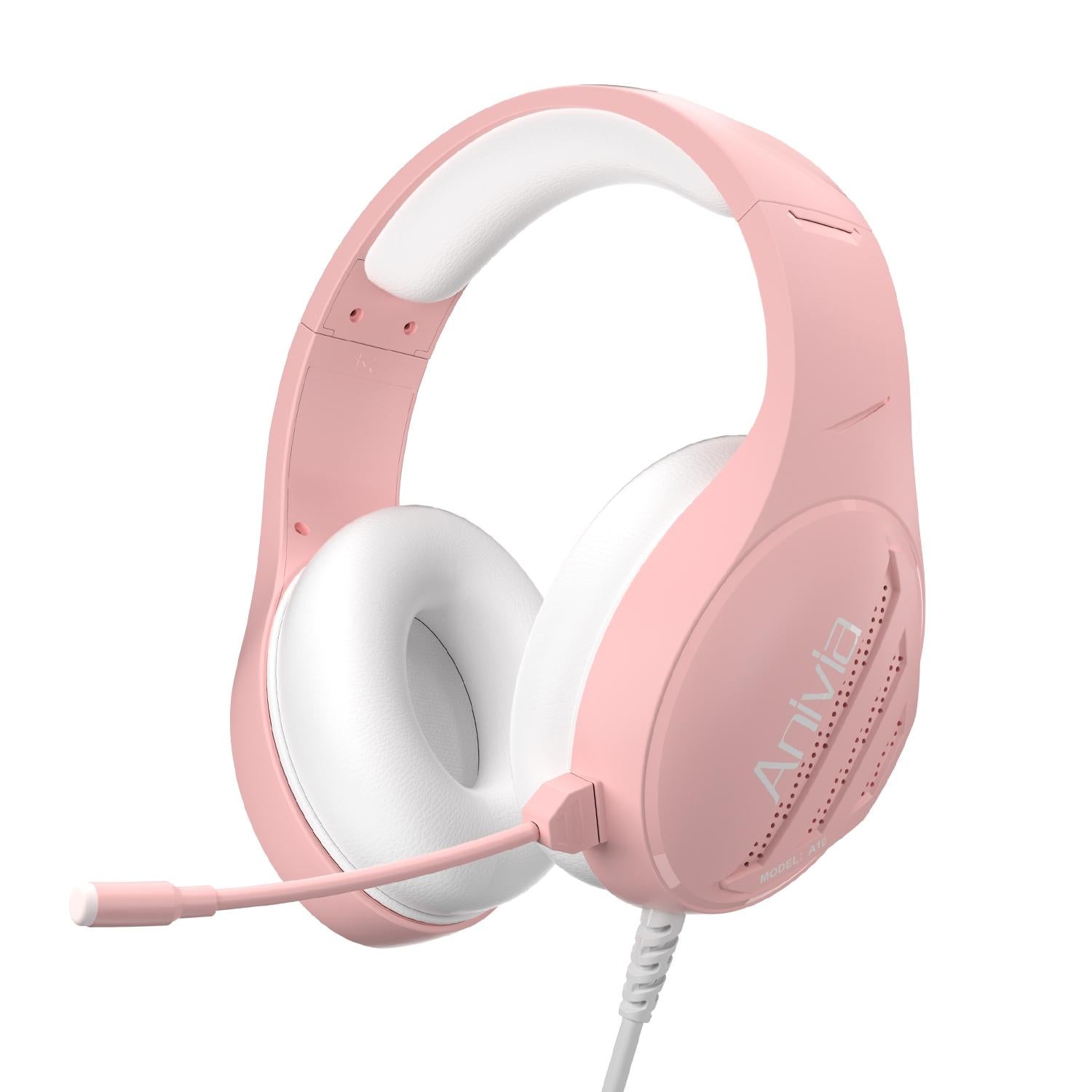 V562-A100070300ADE-202508280121-00 3.5Mm Wired Music Headset With Mic Pink - Image 1