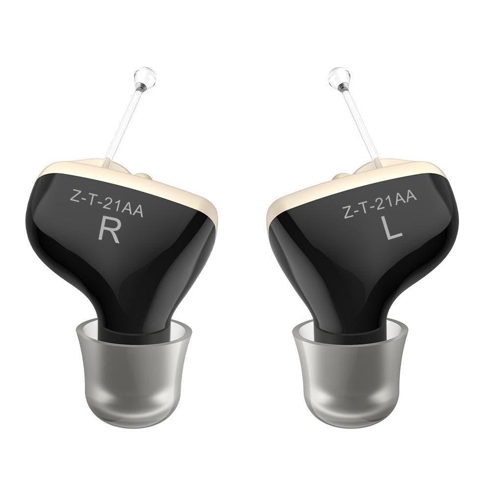 V562-A1005684060DBT-202508290325-00 1Pair In Ear Hearing Aid For Elderly & Hearing Impaired - Black - Image 1