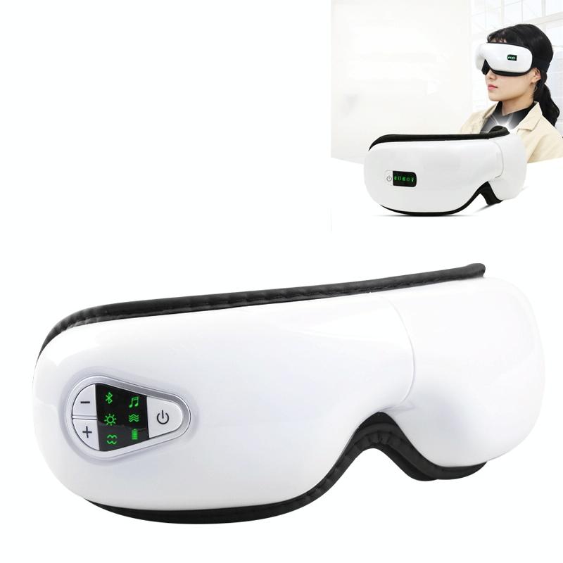 V562-A1010976230DBT-202508280210-00 Yk108 Eye Massager Hot Compression Bluetooth White - Image 1
