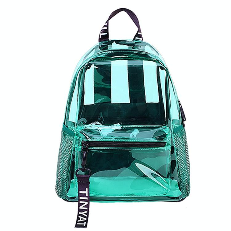 V562-A1016852060DBT-202508280454-00 Women Waterproof Pvc Backpack - Green - Image 1