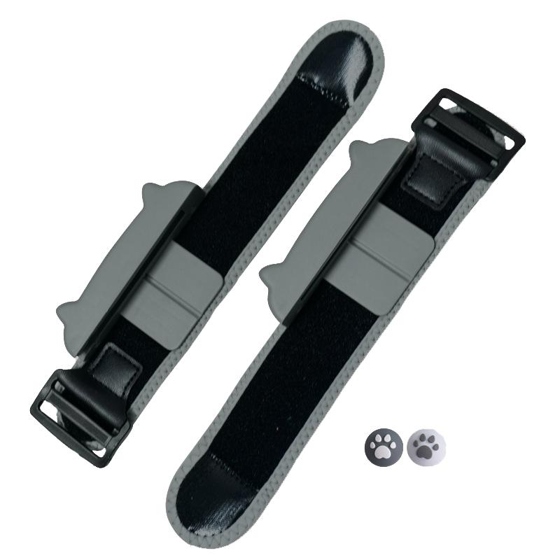 V562-A1026752060DBT-202508290140-00 Joy Con Wrist Bracelet for Switch - Dancing Game Handle - Gray 29Cm - Image 1