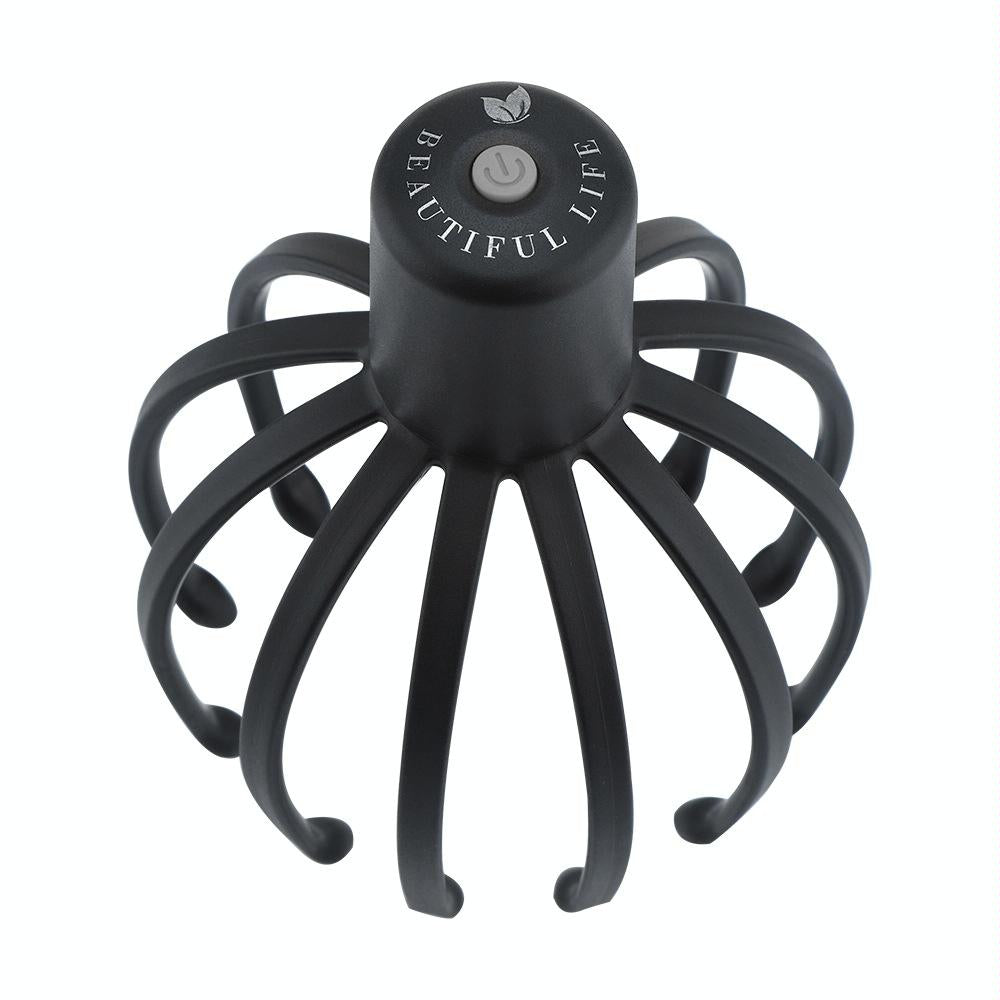 V562-A1030624060DBT-202508280225-00 Vibrating Scalp Massager For Stress Relief Black - Image 1