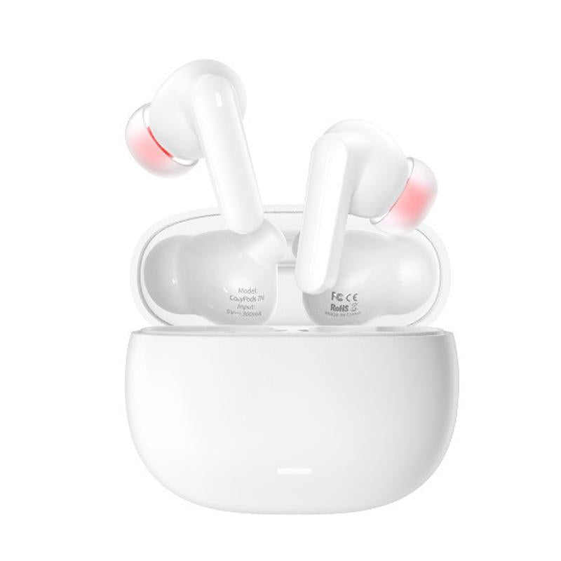 V562-A1038933060DBT-202508271836-00 White Dual Noise Canceling Bluetooth Headphones with Anc & Enc Call - Image 1