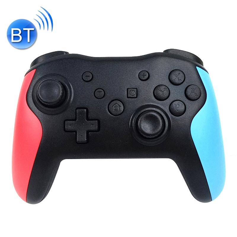V562-A1053723550DBT-202508281515-00 Wireless 6-axis Gamepad for Switch Pro - Black Blue Red - Image 1