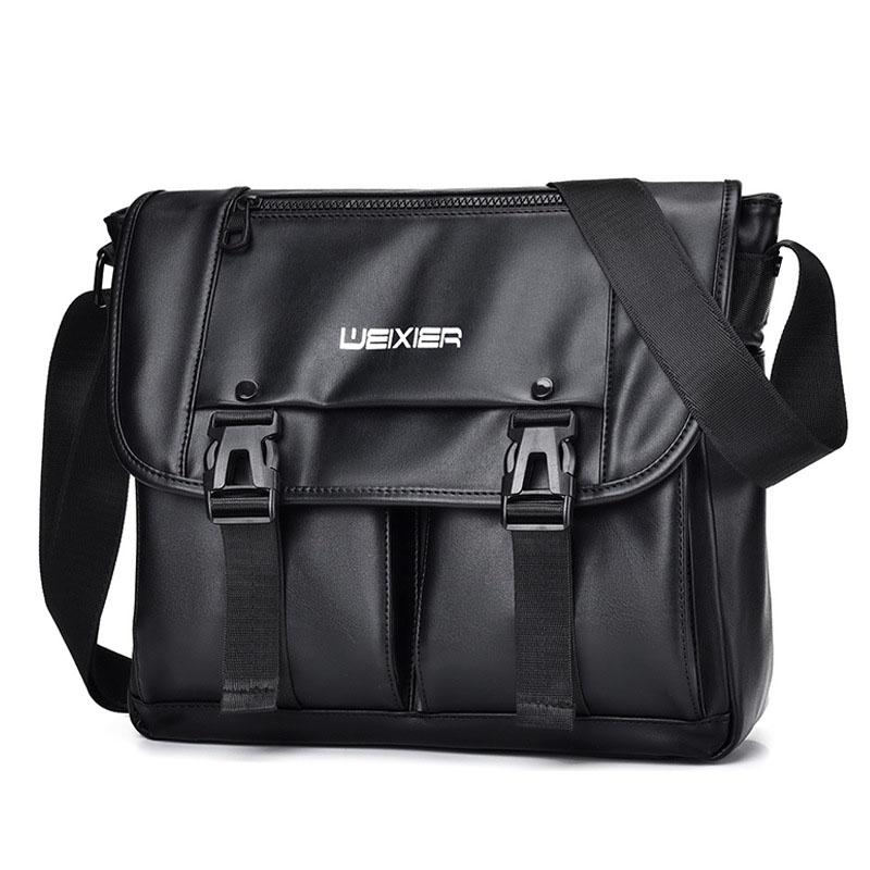 V562-A1054134060DBT-202508290610-00 Large Capacity Business Messenger Bag For Men - Black - Image 1