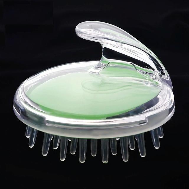 V562-A1059258140DBT-202508292220-00 5Pc Silicone Pvc Massage Brush Set - Green - Image 1