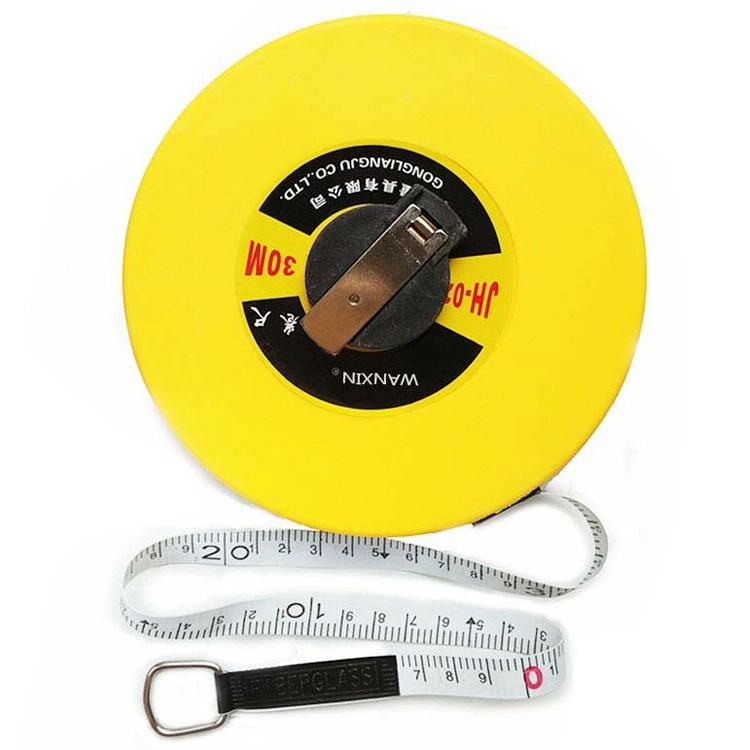 V562-A106535500ADE-202508280936-00 Hand-operated Soft Ruler for Construction Site Measurement - Fiber Leather Tape Measure - 30M - Image 1