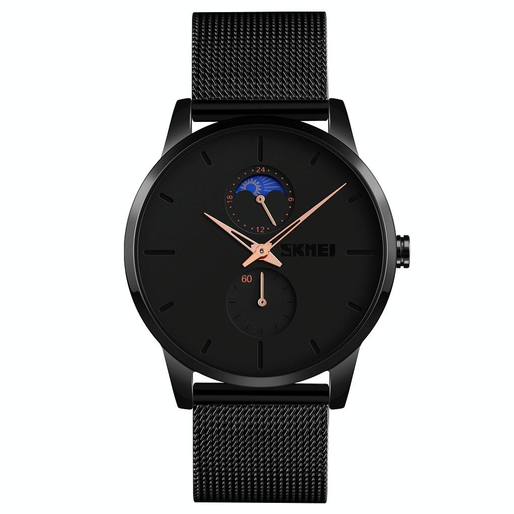 V562-A109830100AYS-202508282110-00 Men Simple Business Sports Watch - Quartz Movement - Rose Gold - Image 1