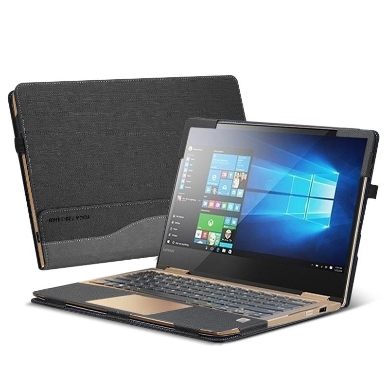 V562-A3025781060DBT-202508290341-00 Yoga 720-15 Laptop Leather Case - Protective - Gentleman Gray - Image 1