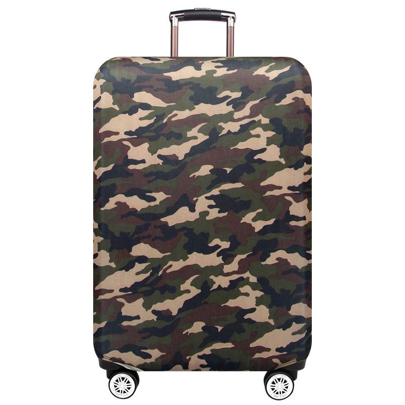 V562-A3039543060DBT-202508290730-00 Travel Trolley Suitcase Cover Durable & Dustproof Size L - Camouflage 1 - Image 1