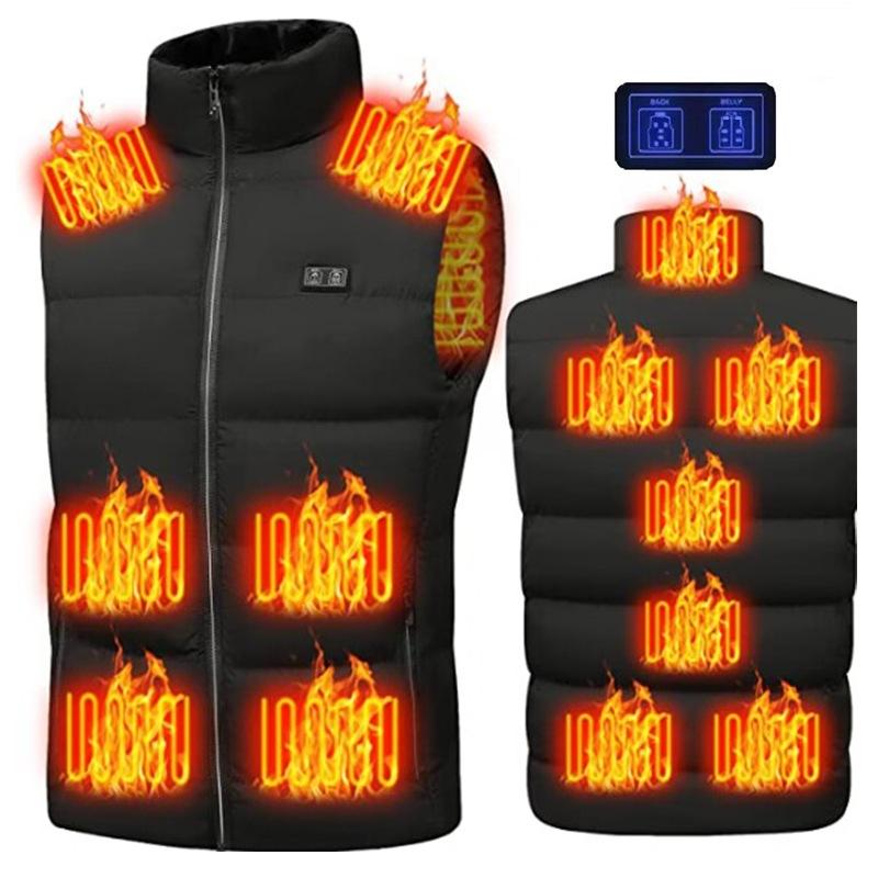 V562-A5067235060DBT-202508291246-00 Winter Smart Dual-Control 13-Zone Charging Heating Vest - Black - Xxl - Image 1