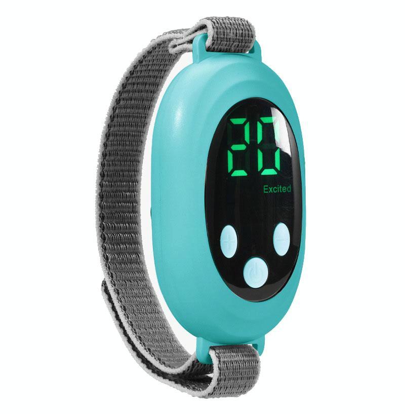 V562-B1017395060DBT-202508292316-00 Smart Handheld Sleep Meter Ems Pulse Sleep Aid - Green - Image 1