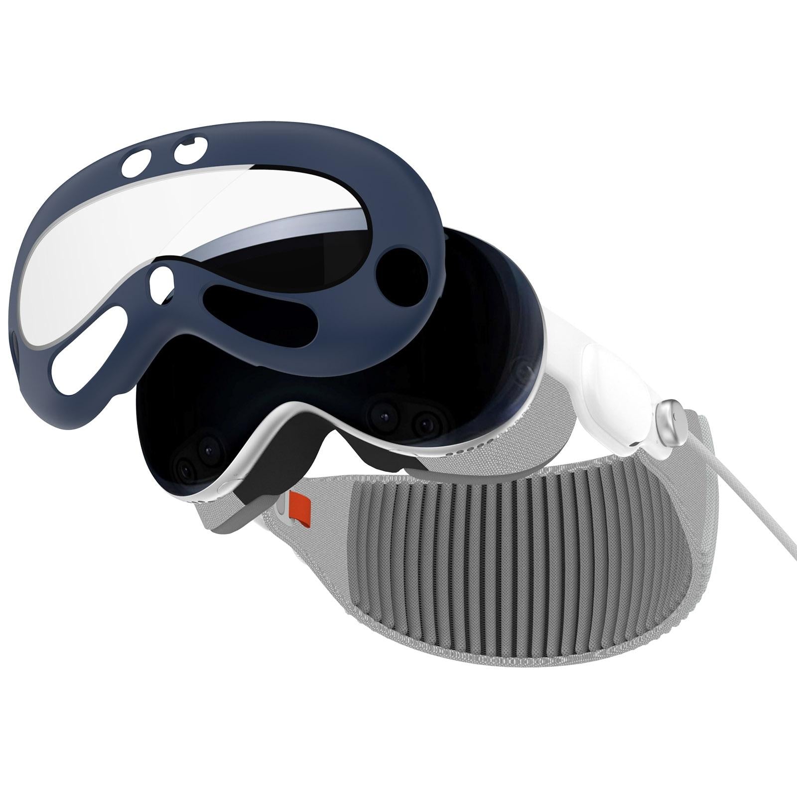 V562-B102175200AYS-202508281341-00 Apple Vision Pro Vr Glasses Film - Toughened Protective Cover - Blue - Image 1