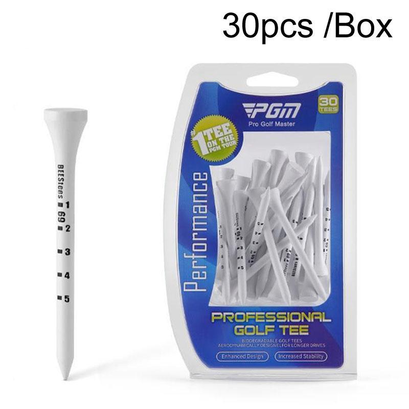 V562-B1038454060DBT-202508281730-00 Adjustable Golf Tee Set - 30 Pieces Wooden Height Limit Spike Depth Marker - 69Mm - Image 1