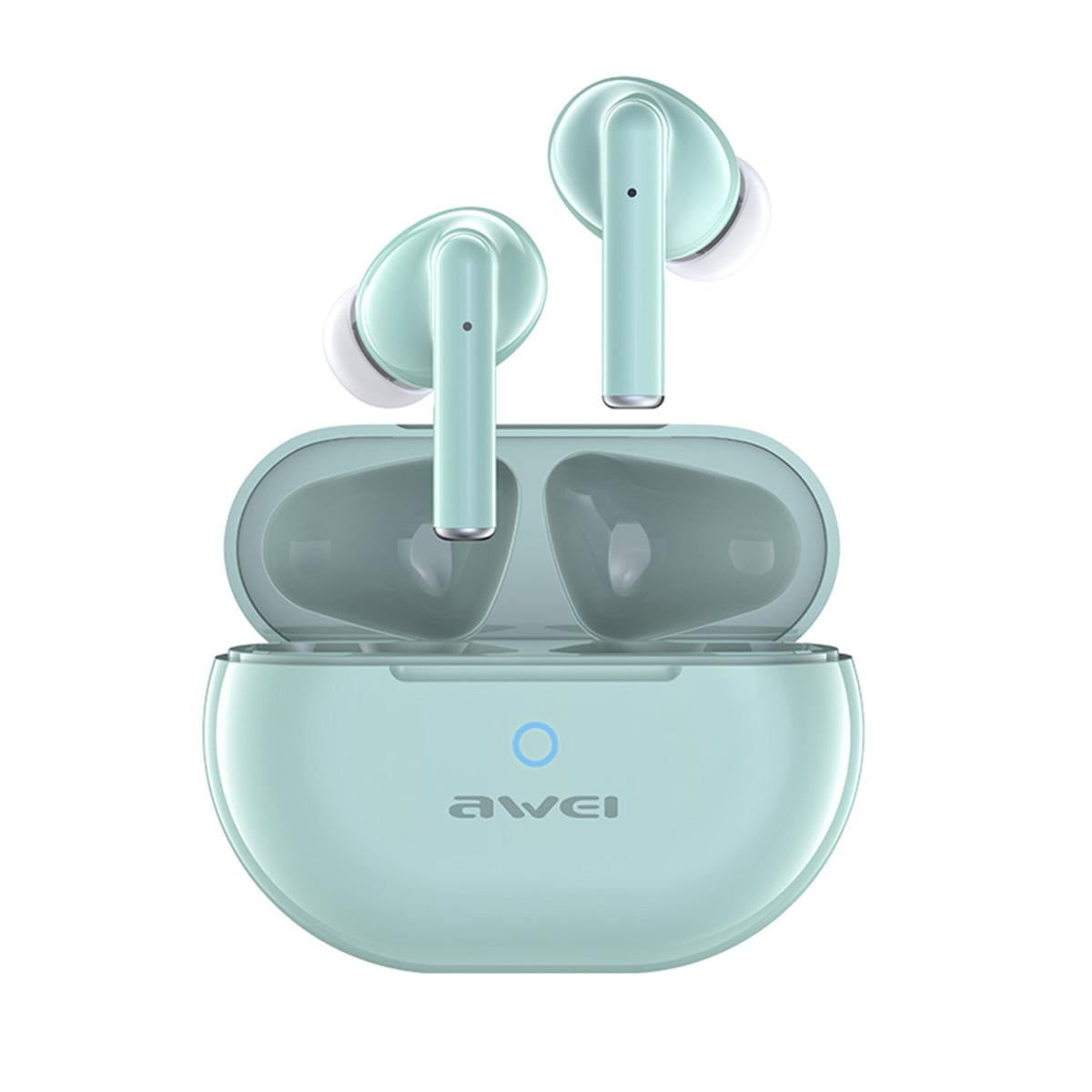 V562-B104468500ADE-202508281130-00 Wireless Tws Earbuds with Dual Noise Reduction Mic - Mint Green - Image 1