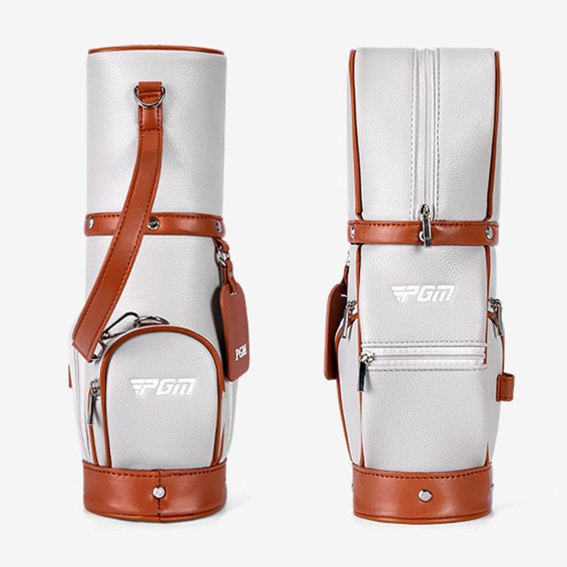 V562-B1057654060DBT-202508282341-00 Lightweight Golf Crossbody Bag For Women Compact Mini Ball Storage Solution - Grey Brown - Image 1