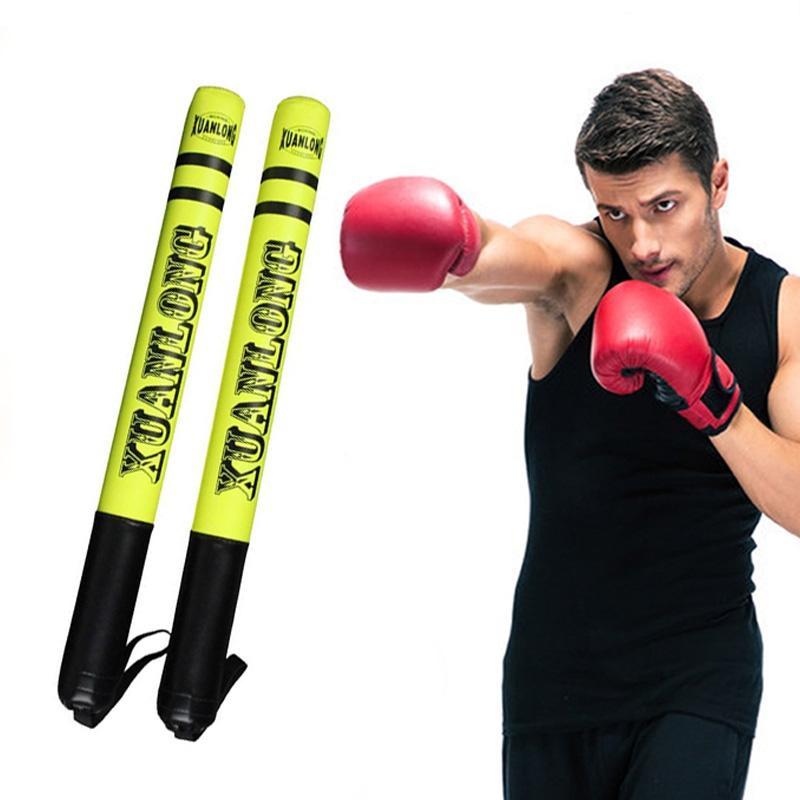 V562-B1059525750DBT-202508280636-00 57Cm Sanda Stick For Speed Training And Fighting - Bright Orange - Fluorescent Green - Image 1