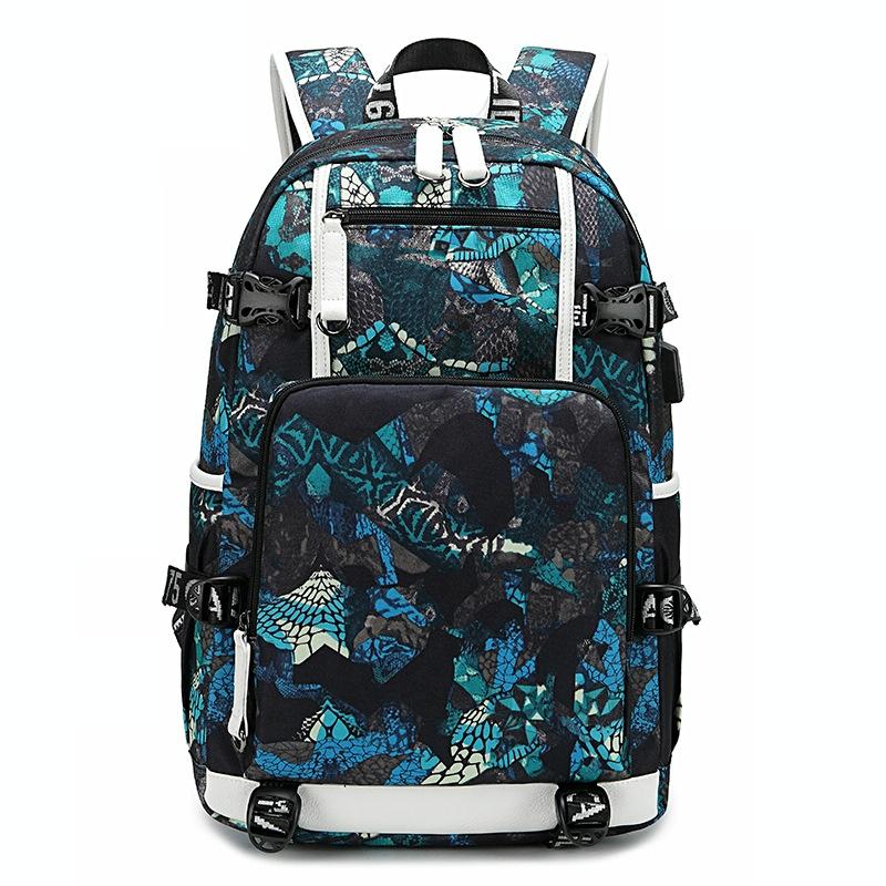 V562-B1075805850DBT-202508281646-00 Student Thermal Backpack - Lightweight & Durable - Printed Blue - Image 1