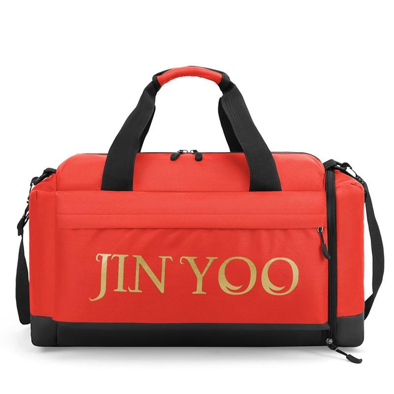 V562-B1098233060DBT-202508290630-00 Large Capacity Waterproof Sports Bag With Dry / Wet Separation - Red - Image 1