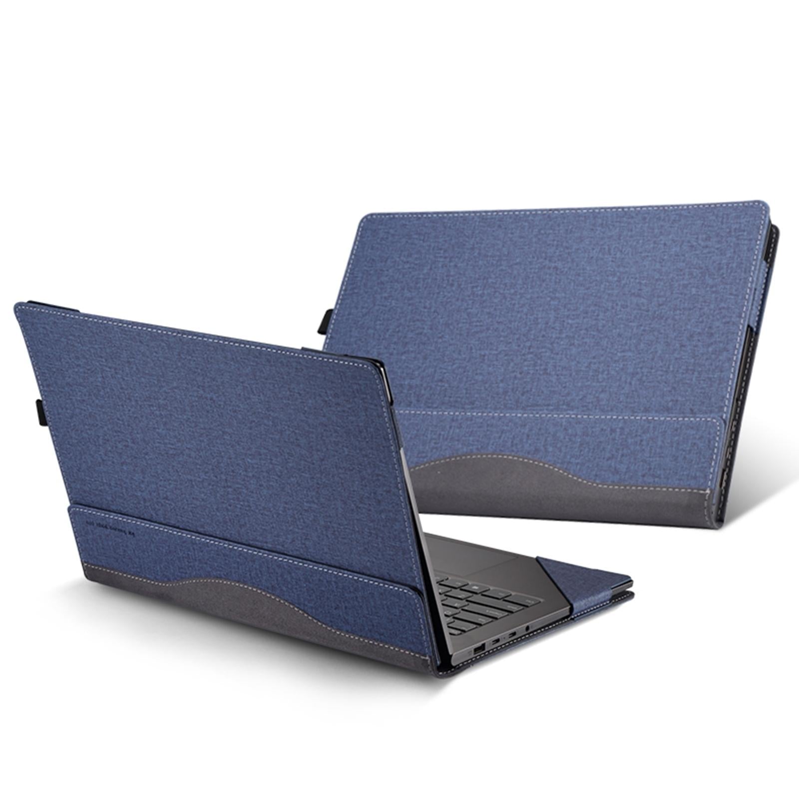 V562-B308174600ADE-202508290808-00 Shockproof Leather Laptop Case - Protective - Dark Blue - For Hp Spectre X360 14 Inch 14-Eu - Image 1