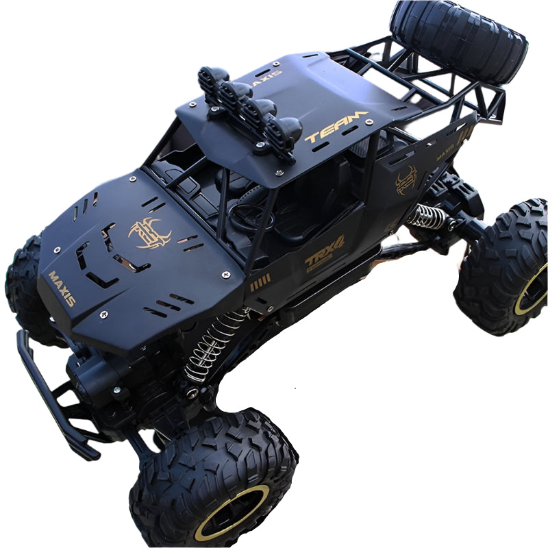 V562-B3152THC-202508290010-00 Off-road Climbing Car with 2.4ghz Remote Control and Double Motors - Black - Image 1