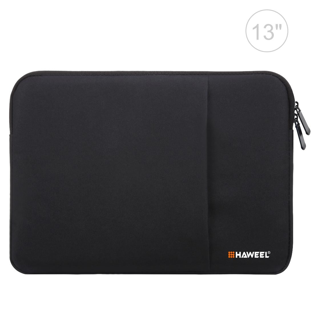 V562-B3182LWH-202508290716-00 13 Inch Laptop Sleeve Case with Zipper for Macbook Samsung Sony Dell Alienware Chuwi Asus Hp - Black - Image 1