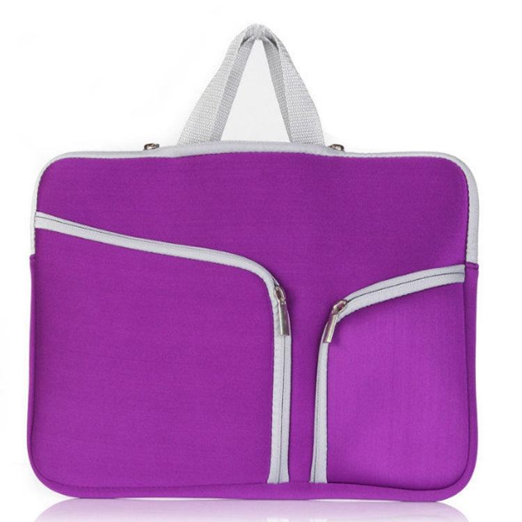 V562-B6057012060DBT-202508282140-00 15.6 Inch Multi-Pocket Laptop Liner Bag For Diving Material Computer - Purple - Image 1