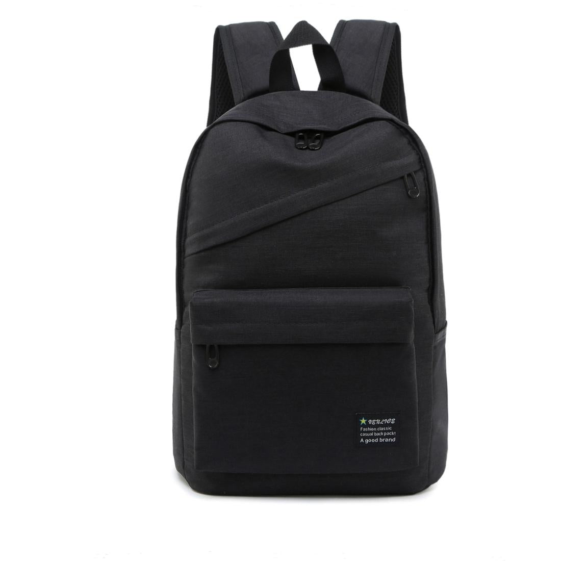 V562-B74759581YZ-202508280615-00 Versatile Outdoor Backpack For Notebooks And Tablets - Breathable And Casual - Black - Image 1