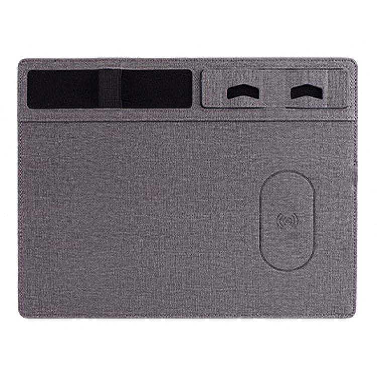 V562-C1002281060DBT-202508291431-00 Jj 82401 Mouse Pad With Phone Charging & Holder - Grey - Image 1