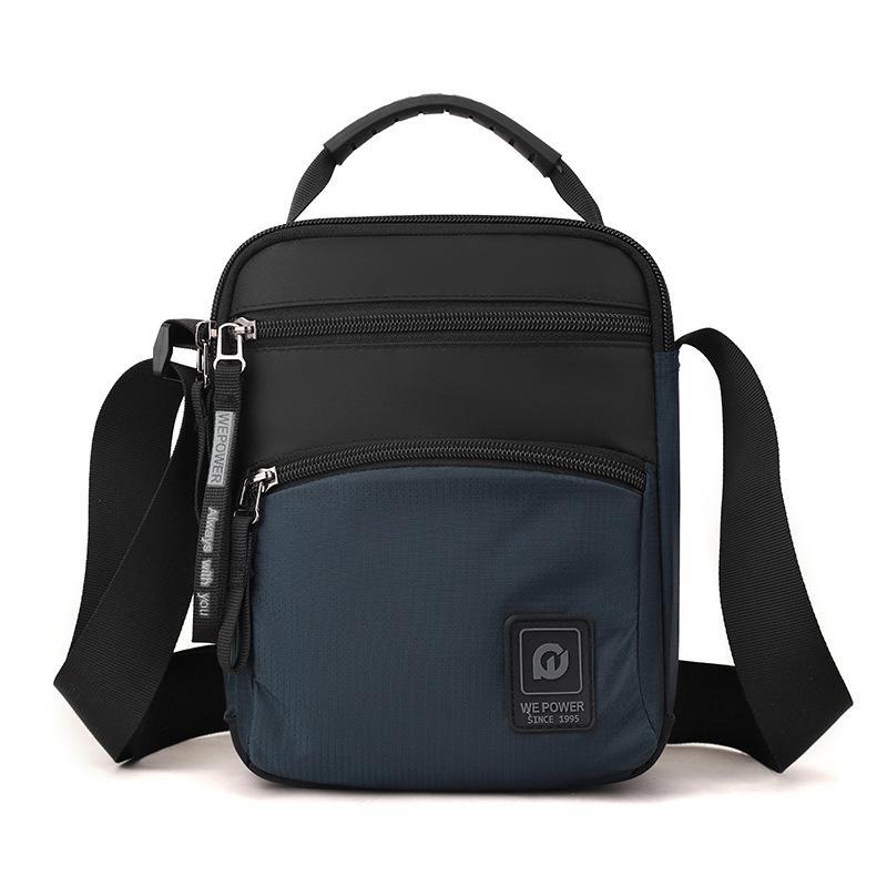 V562-C1054375060DBT-202508290435-00 Waterproof Men Outdoor Messenger Bag Sports & Leisure Shoulder Bag - Deep Blue - Image 1