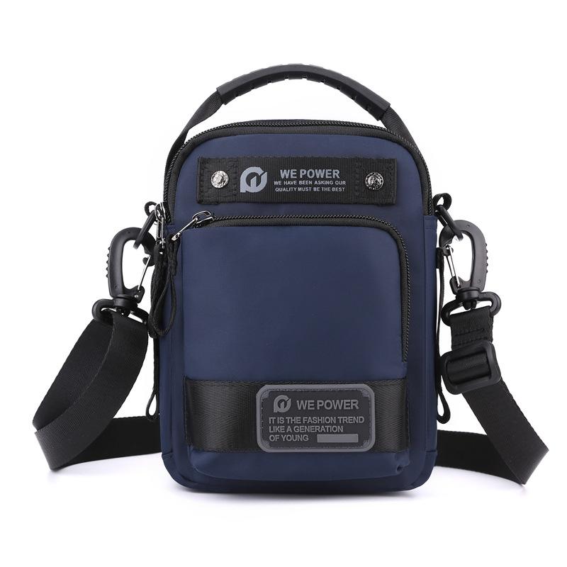 V562-C1081884060DBT-202508290131-00 Waterproof Men Shoulder Bag Versatile Outdoor Crossbody For Travel & Everyday Use - Dark Blue - Image 1