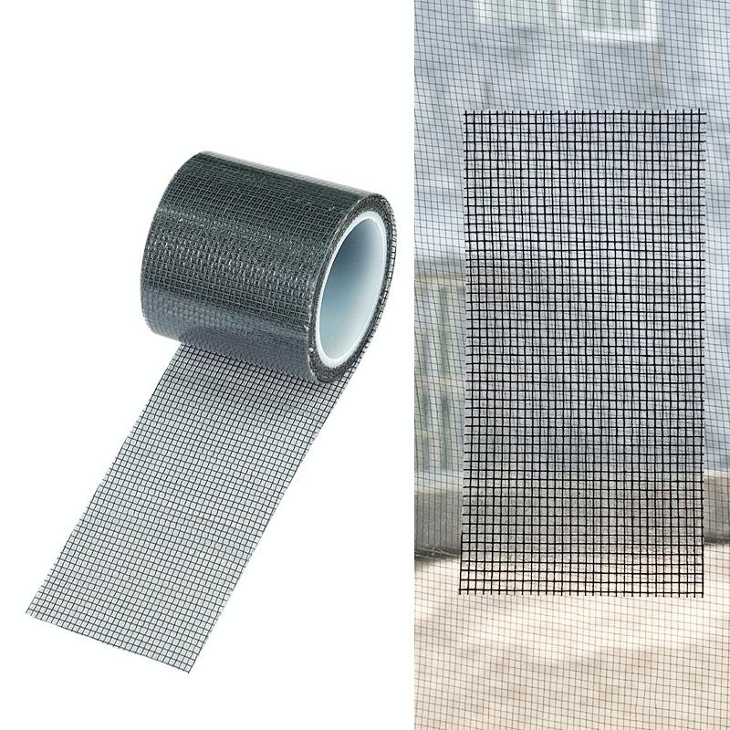 V562-C1097442060DBT-202508282016-00 Anti-mosquito Door Curtain Net for Window Repair - Black - Image 1