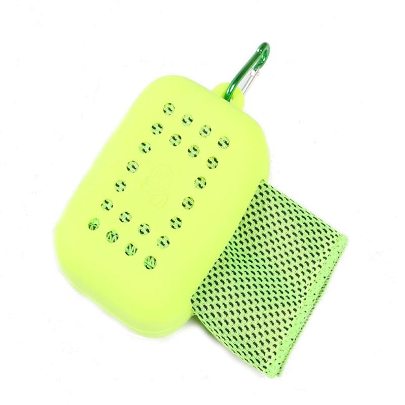 V562-C2063332060DBT-202508290545-00 Chill Towel For Summer Workouts - Green - Image 1