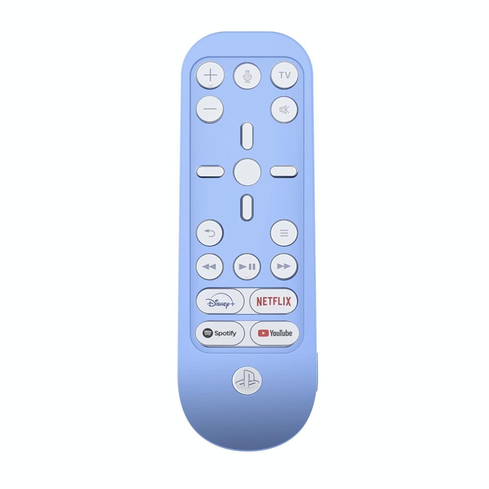 V562-D1090802750DBT-202508281740-00 2-pack Silicone Remote Control Cover for Ps5 Media Remote - Luminous Blue - Image 1